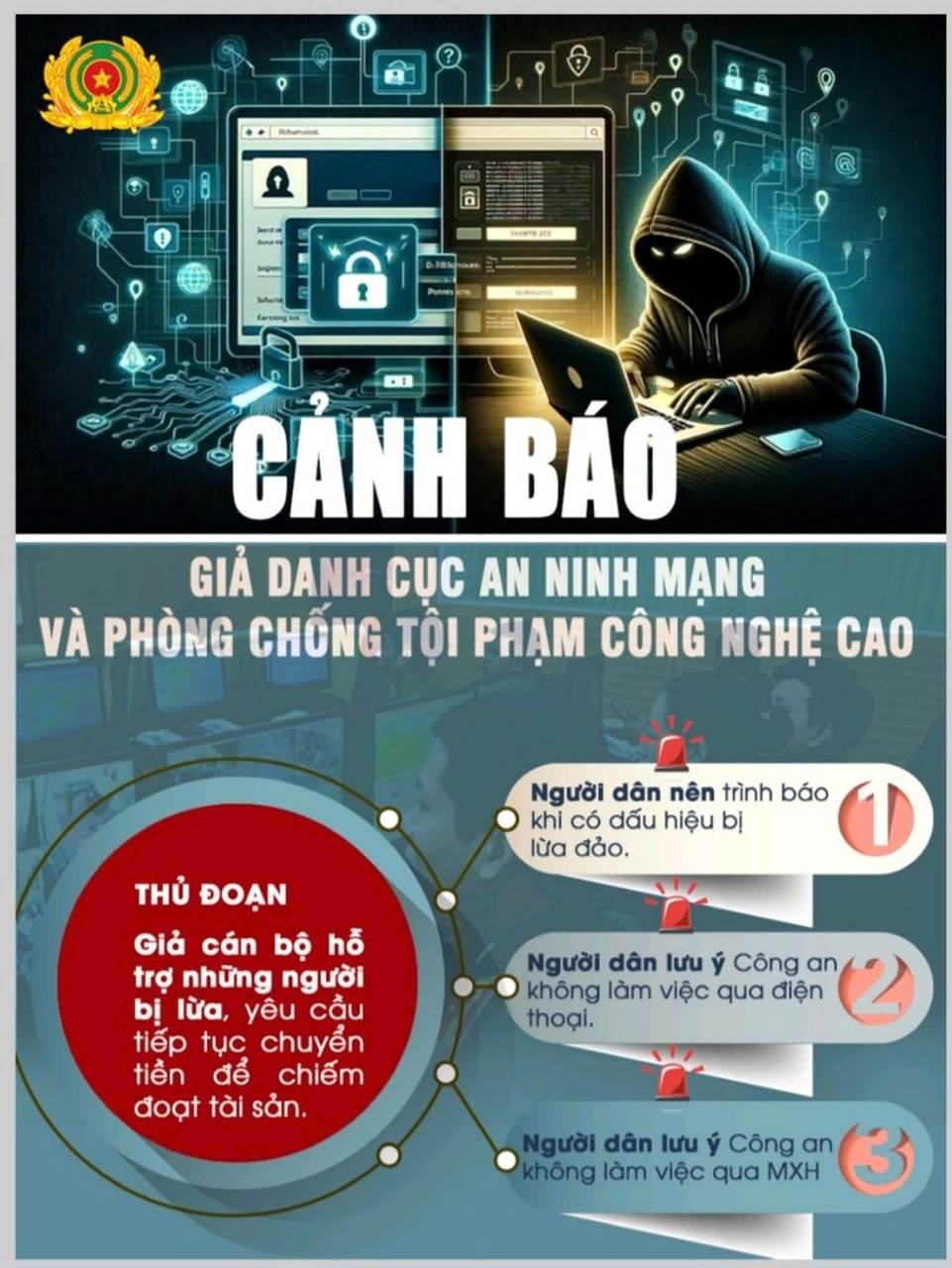Cảnh báo các thủ đoạn lừa đảo trên mạng xã hội