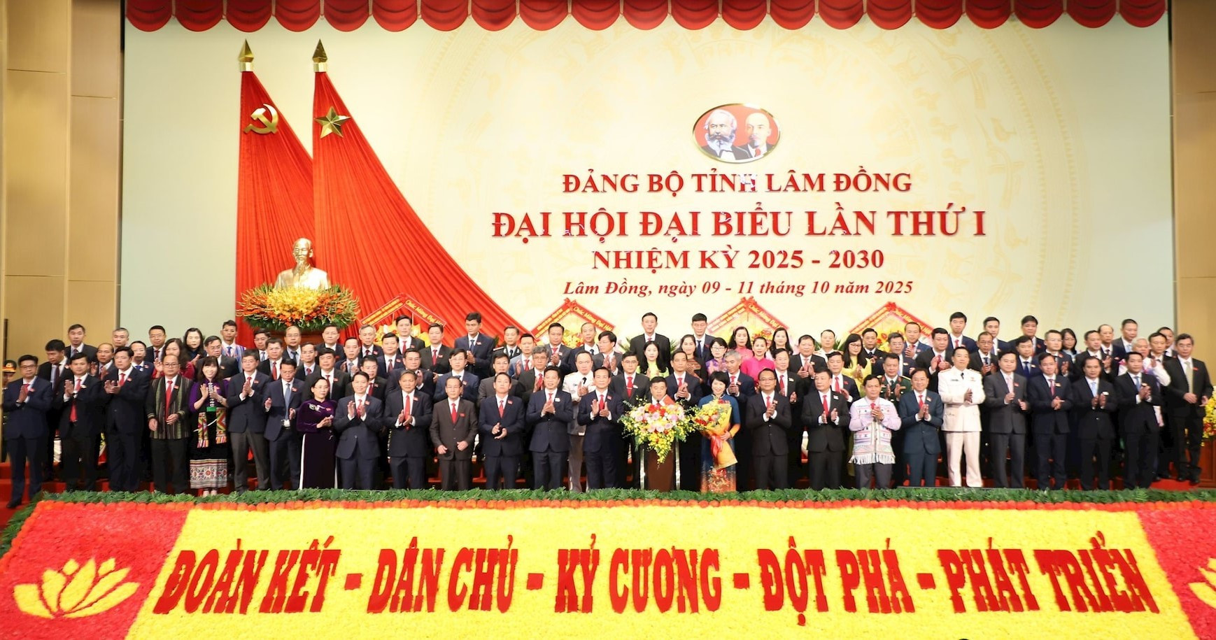 Đại hội Đảng bộ tỉnh Lâm Đồng lần thứ I khơi dậy khát vọng "cực tăng trưởng" mới