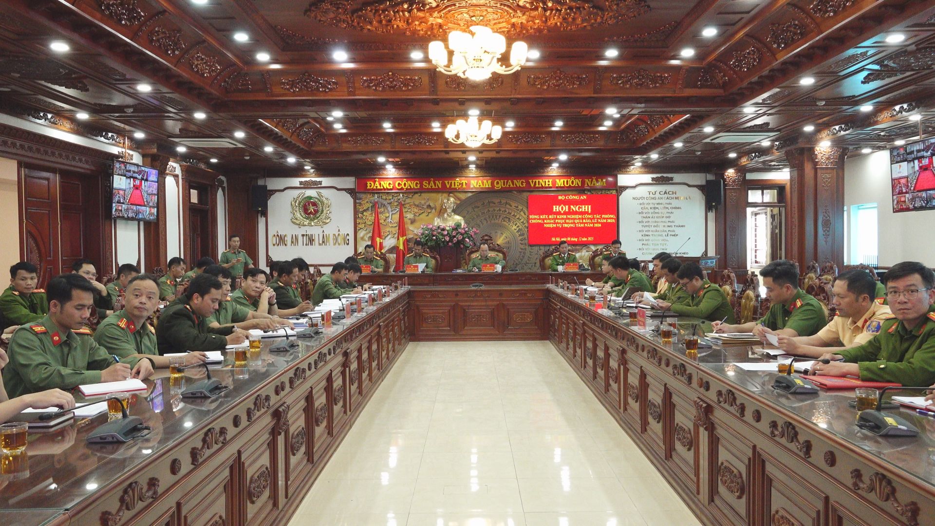 Bộ Công an tổng kết công tác ứng phó thiên tai năm 2025